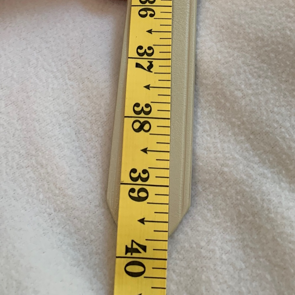 Madewell Ecru Leather Belt - Picture 12 of 14